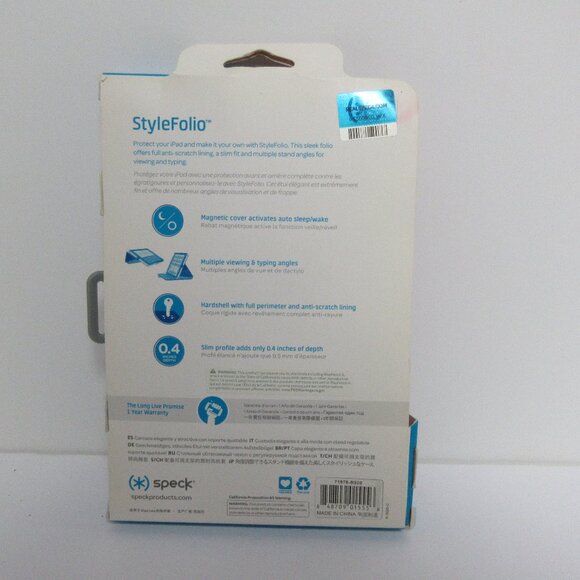 Speck All Ipad mini mini/ mini 2 /mini 3 Style Pink Folio Case New in Package - Picture 3 of 3